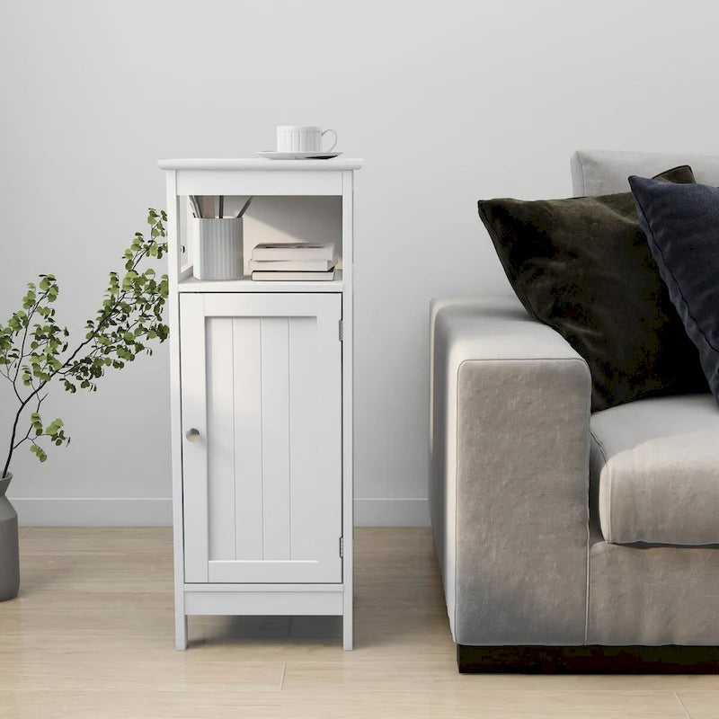 Bathroom Single Door Storage Cabinets for Convenient Storage Solutions, 12.60 x 11.80 x 31.50 inches