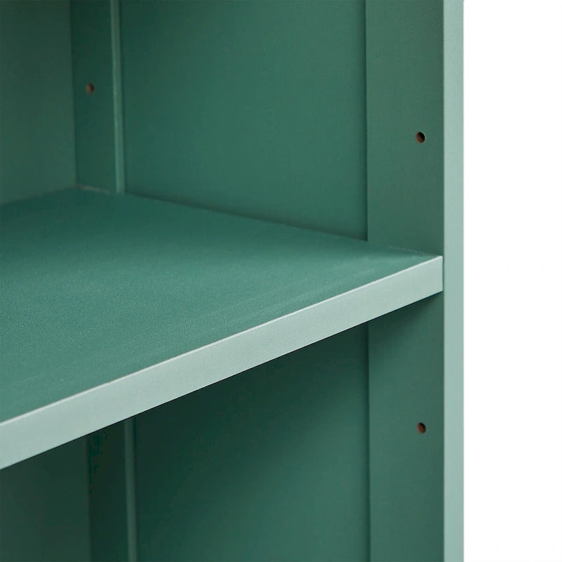 67 Tall Bathroom Storage Cabinet, Modern Narrow Display Cupboard Stand with Drawer and Adjustable Shelf