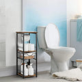 Bathroom Storage Cabinet Freestanding Bathroom Shelf with Drawer - 11D x 10W x 27.99H