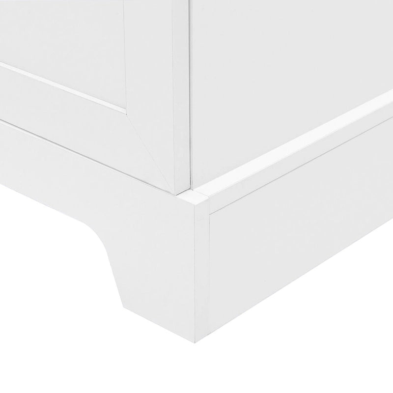 Multi-functional Cabinet with Two Doors for Bathroom,Office